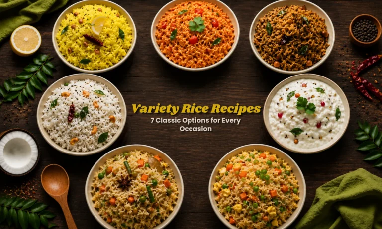 variety rice recipes
