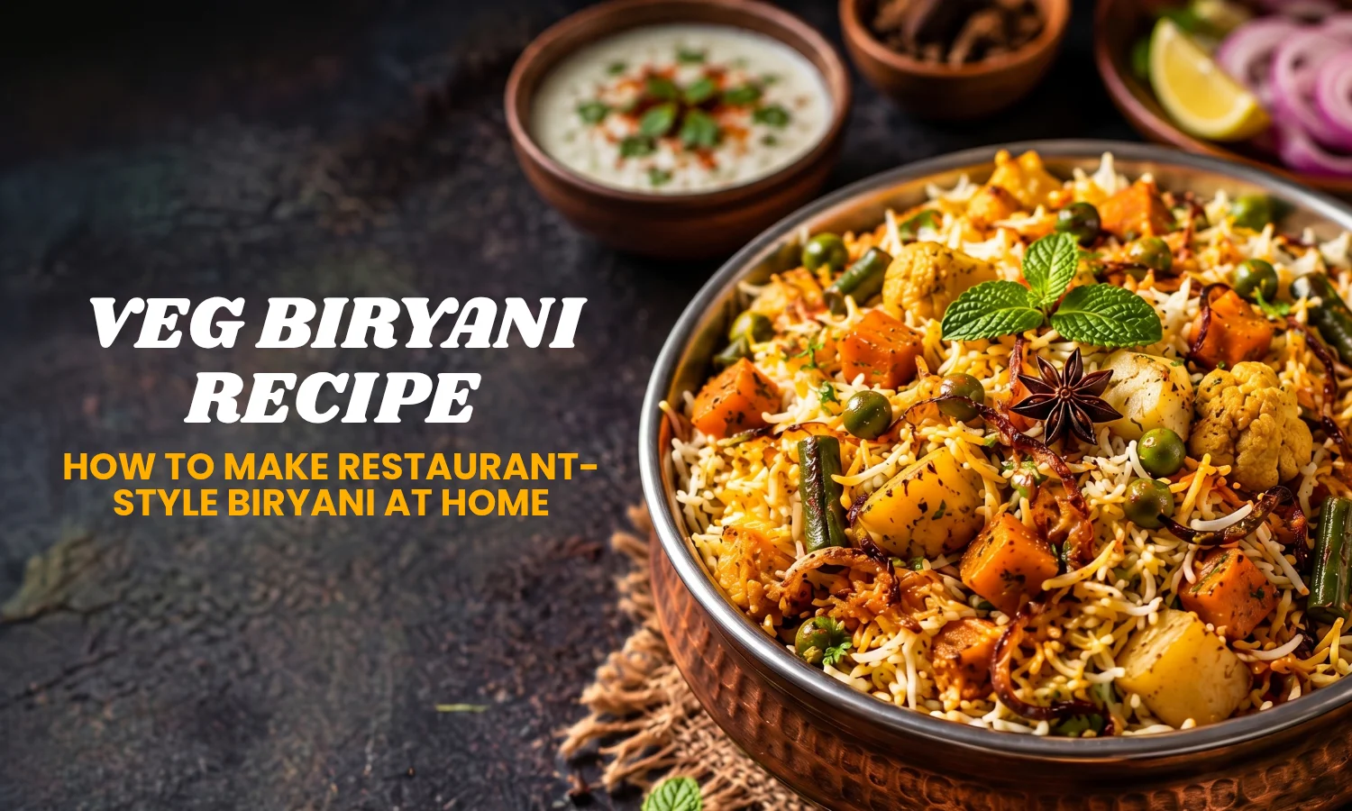 veg biryani recipe