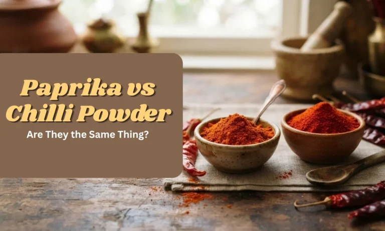 paprika vs chilli powder