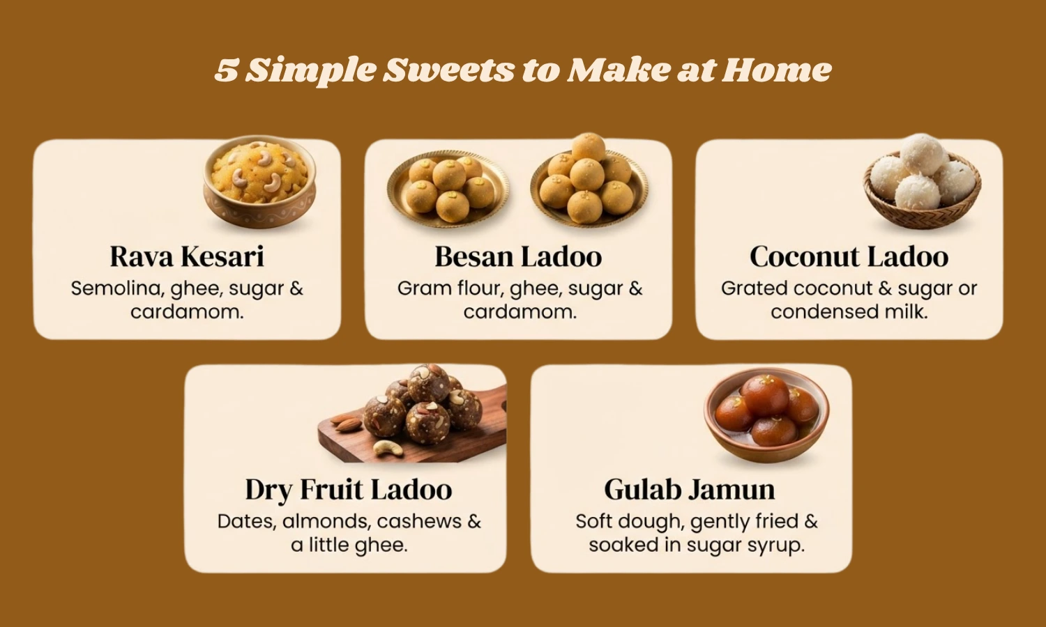 Homemade Sweets