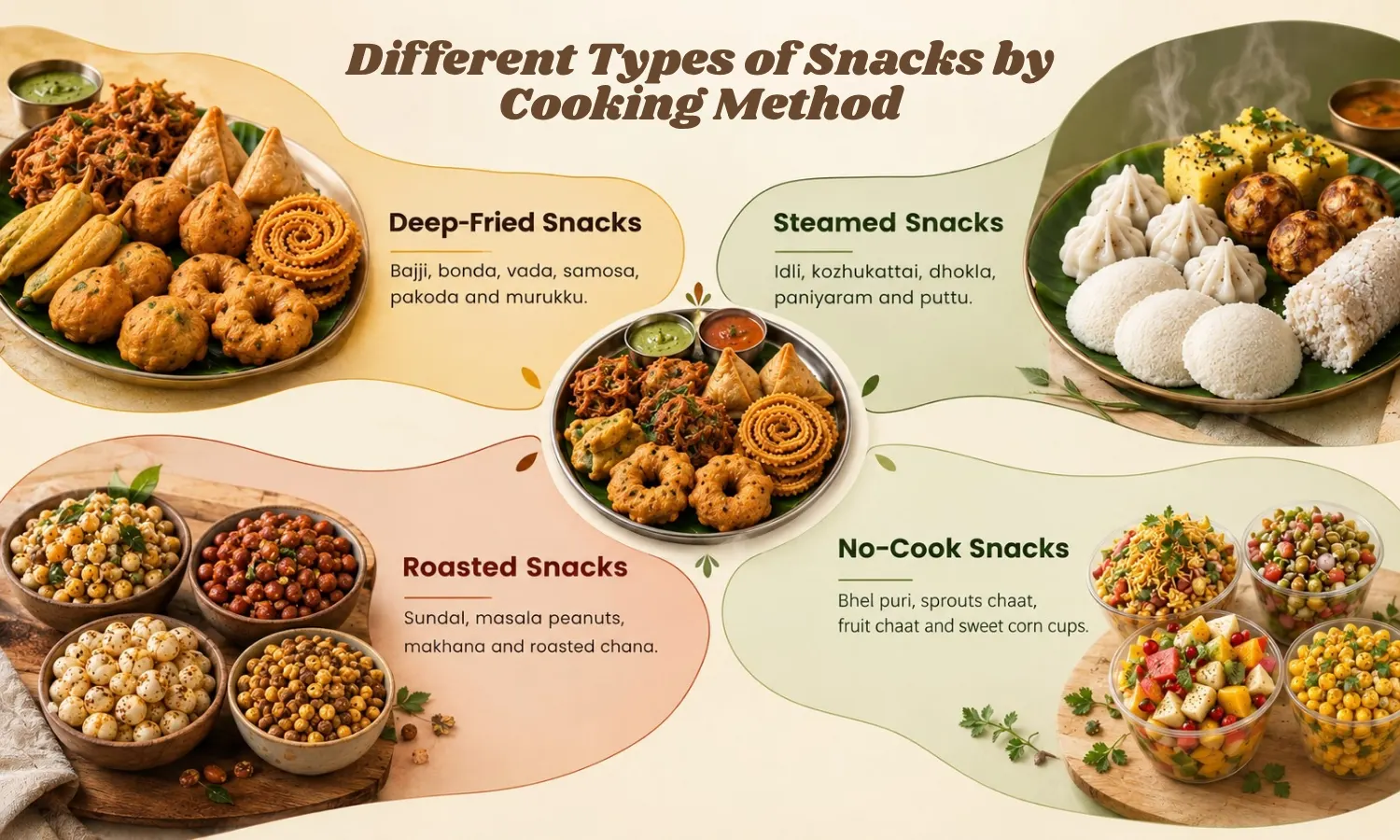 types of snacks