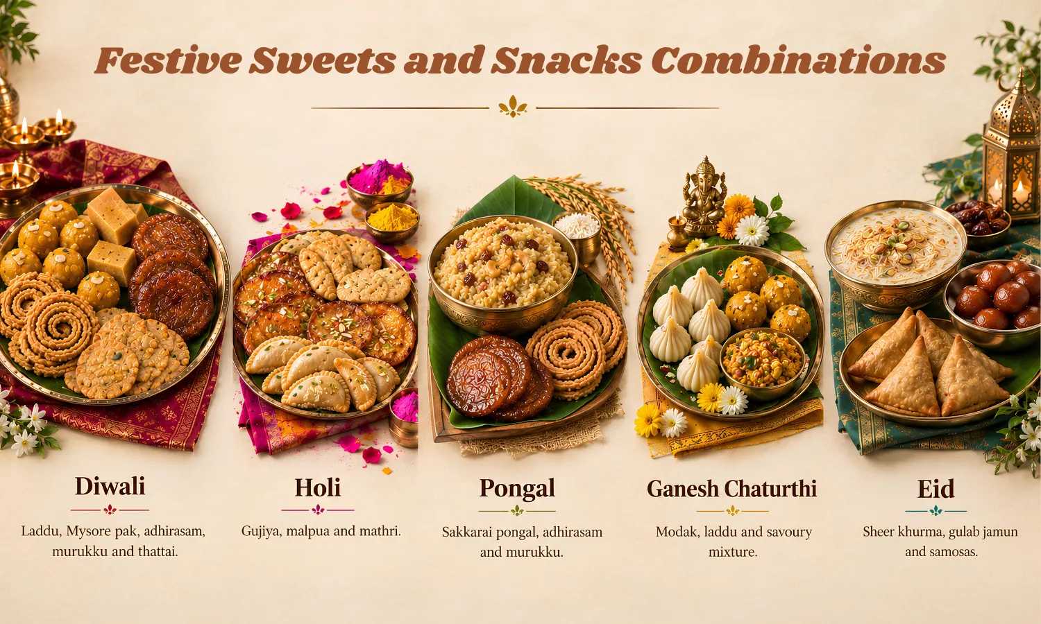 sweets and snacks