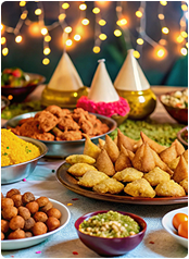 Indian sweets and snacks