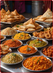 Indian sweets and snacks