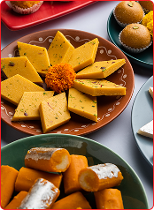 Indian sweets and snacks