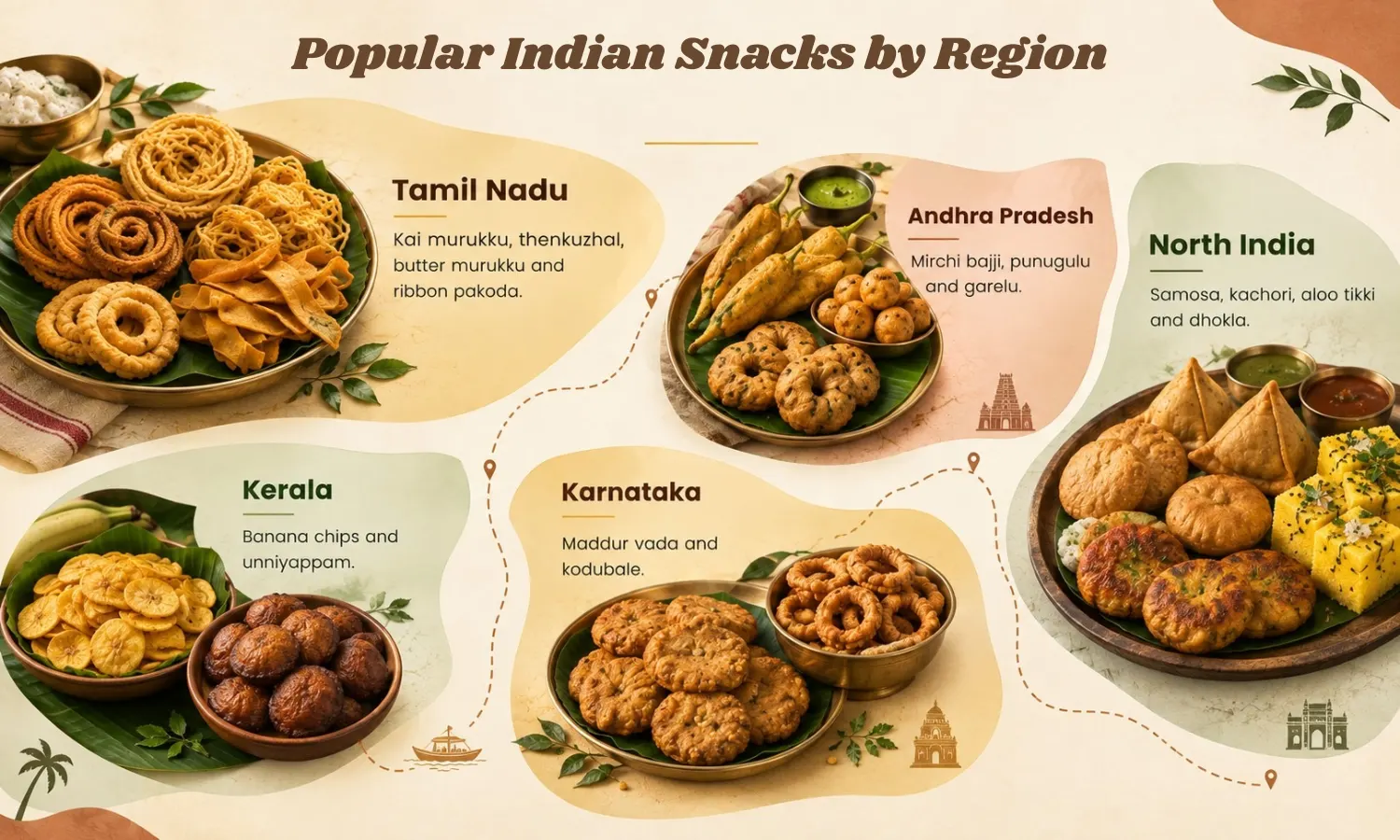 types of snacks