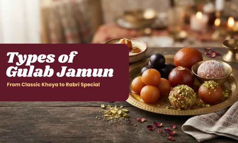 Types of Gulab Jamun